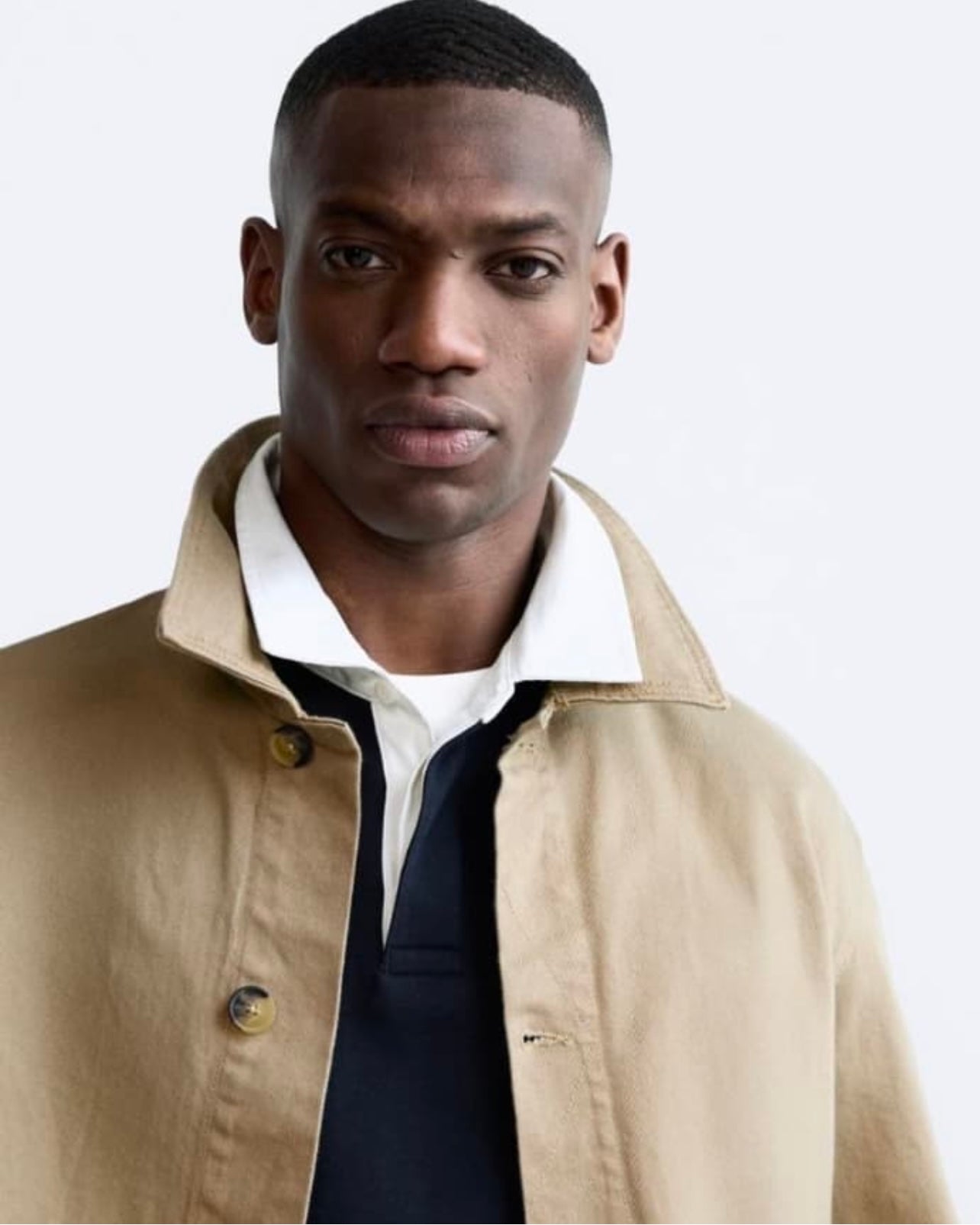 Zara Textured Overshirt with Pockets