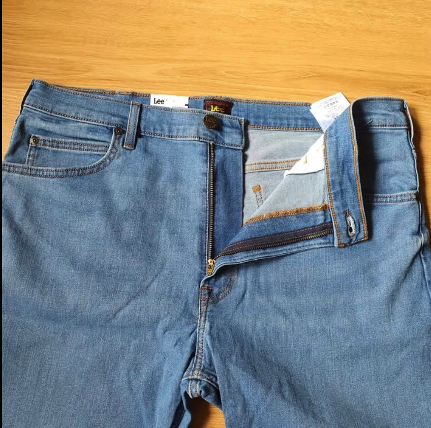 Lee Slim Fit Blue Wash Denim
