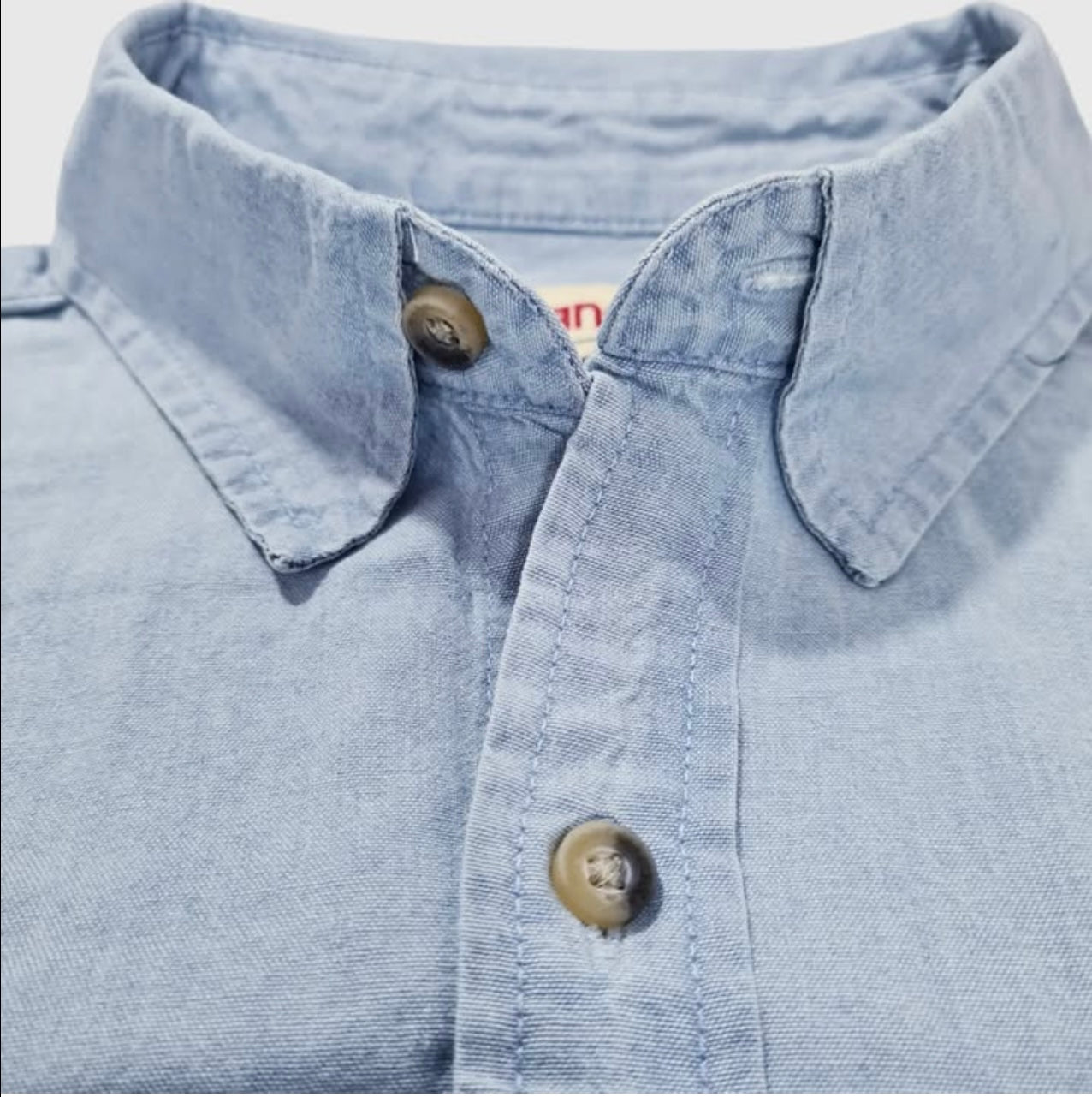 Wrangler Regular Fit Blue Utility Shirt