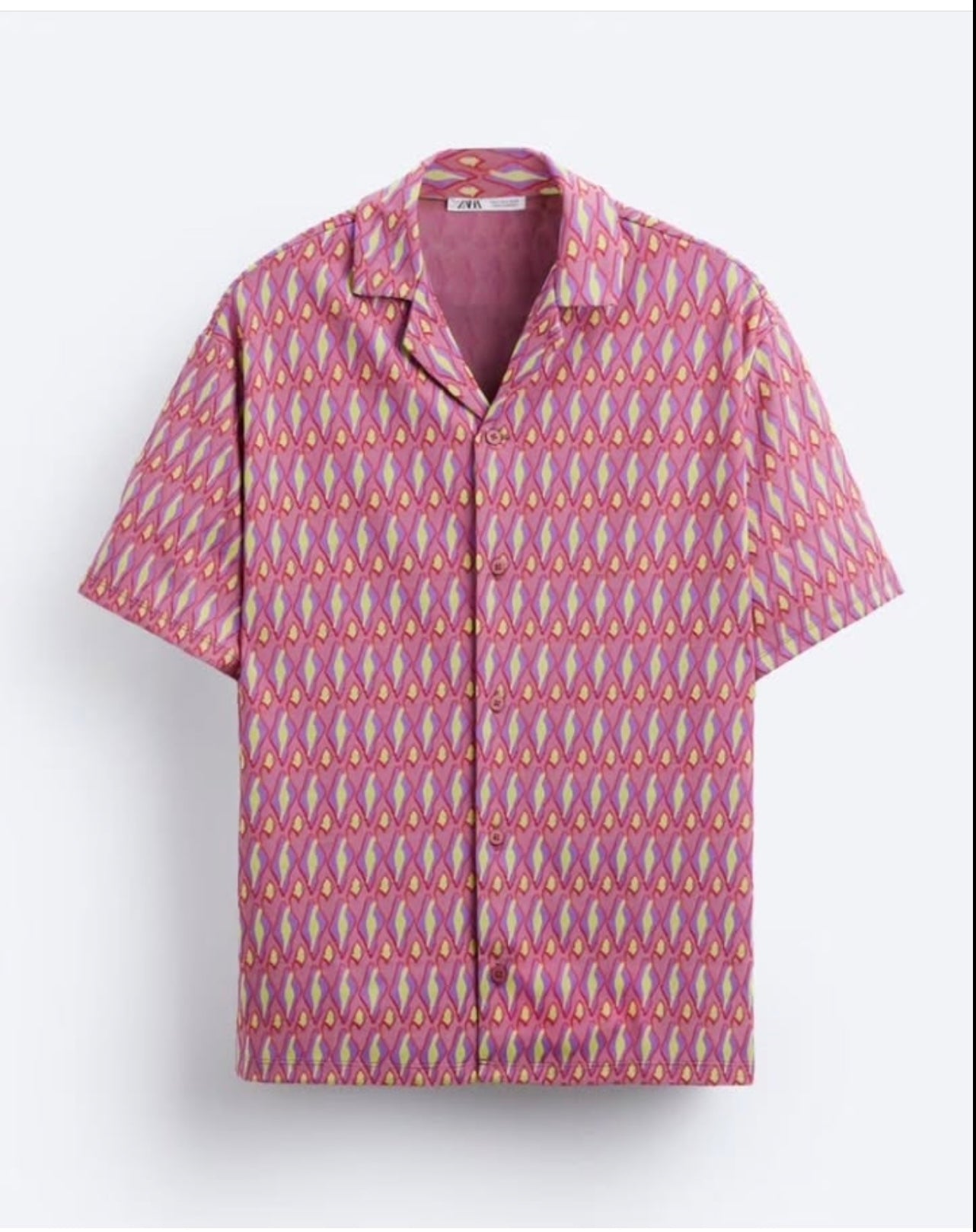 Zara Regular Fit Shirt in Pattern