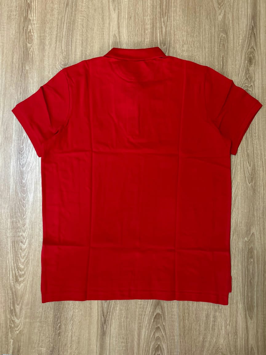 U S Polo Assn Textured Cotton Polo Shirt