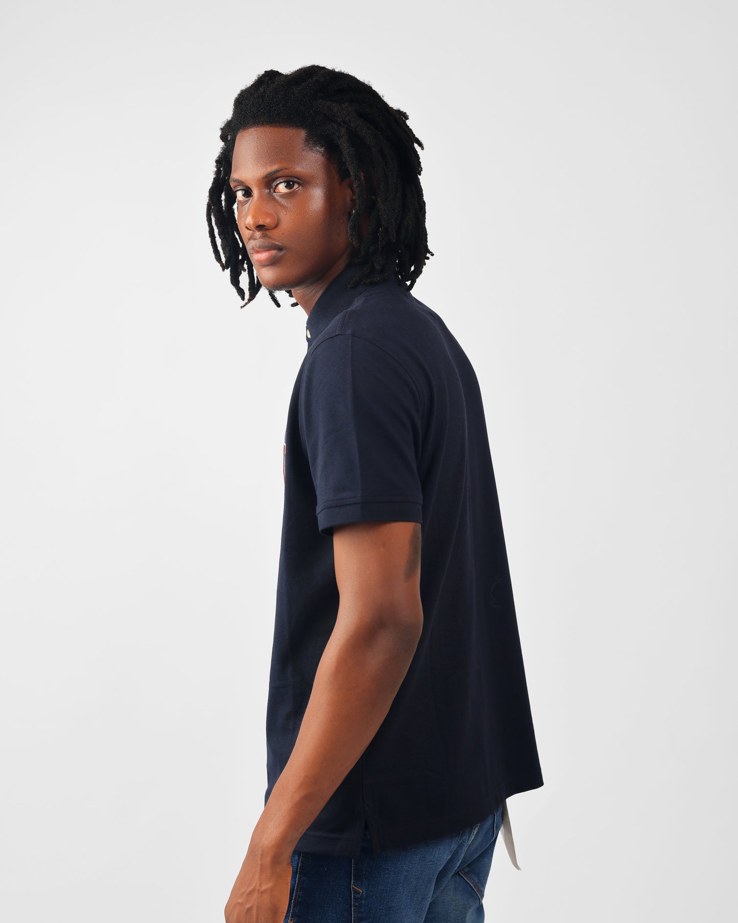 Tommy Hilfiger Regular Fit Navy Polo Shirt