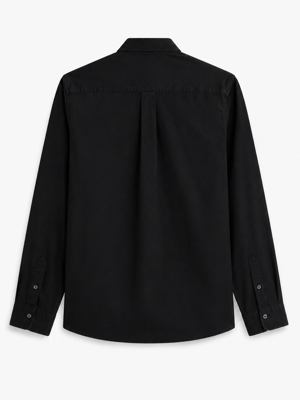 Tommy Hilfiger Regular Fit Cotton Shirt In Black