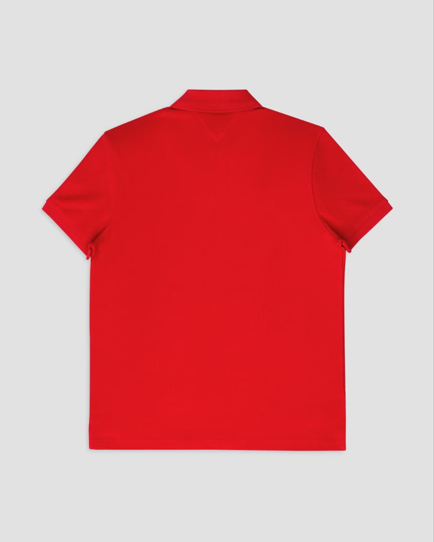 Tommy Hilfiger Regular Fit Polo Shirt in Red