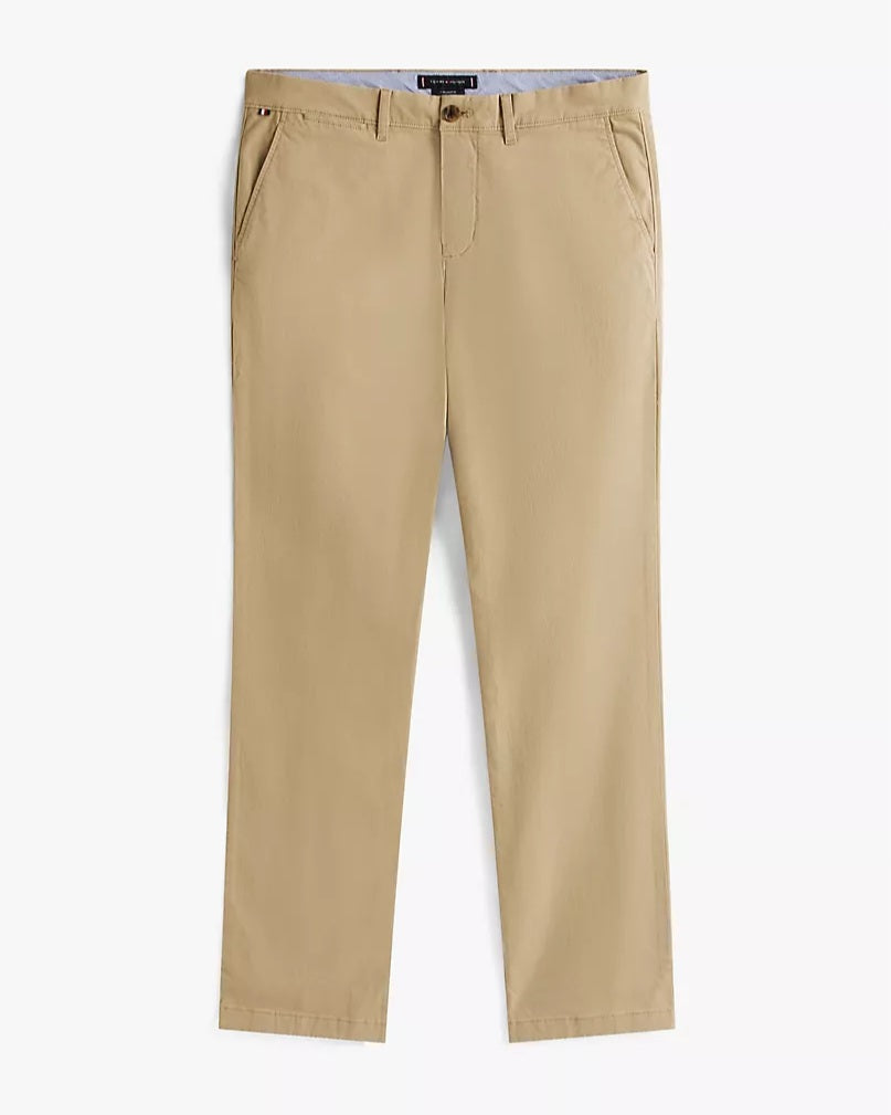 Tommy Hilfiger Khaki Straight-leg Chinos Pants