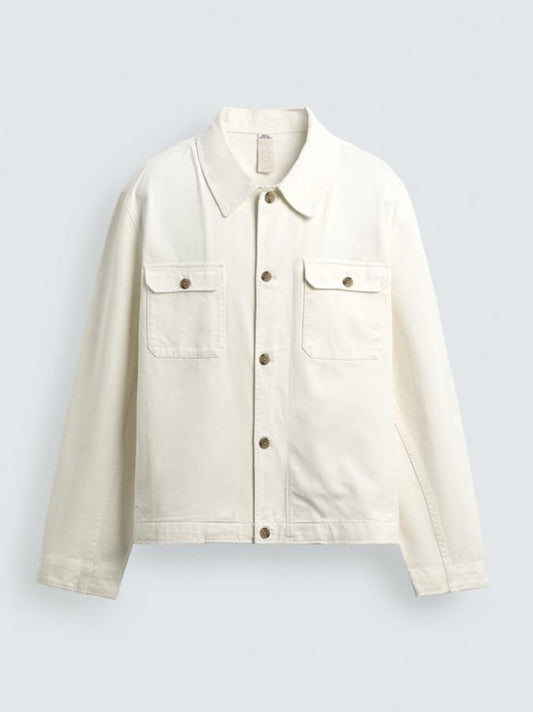 Zara Regular Fit Jacket With Pockets