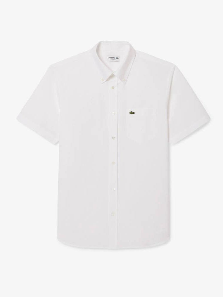 Lacoste Regular Fit Linen Shirt
