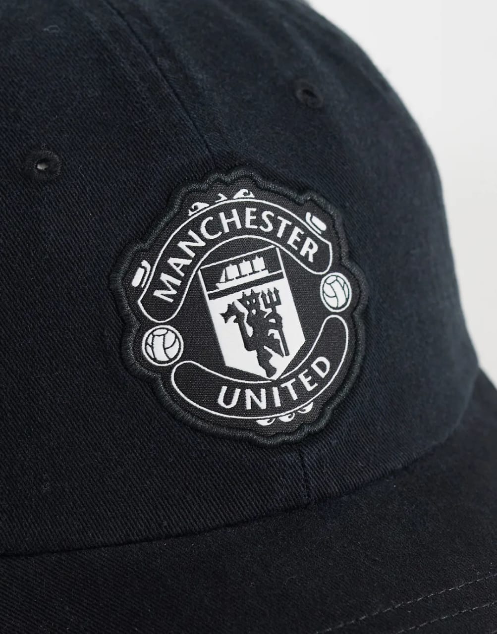 Adidas Football Manchester United Baseball Cap in Black