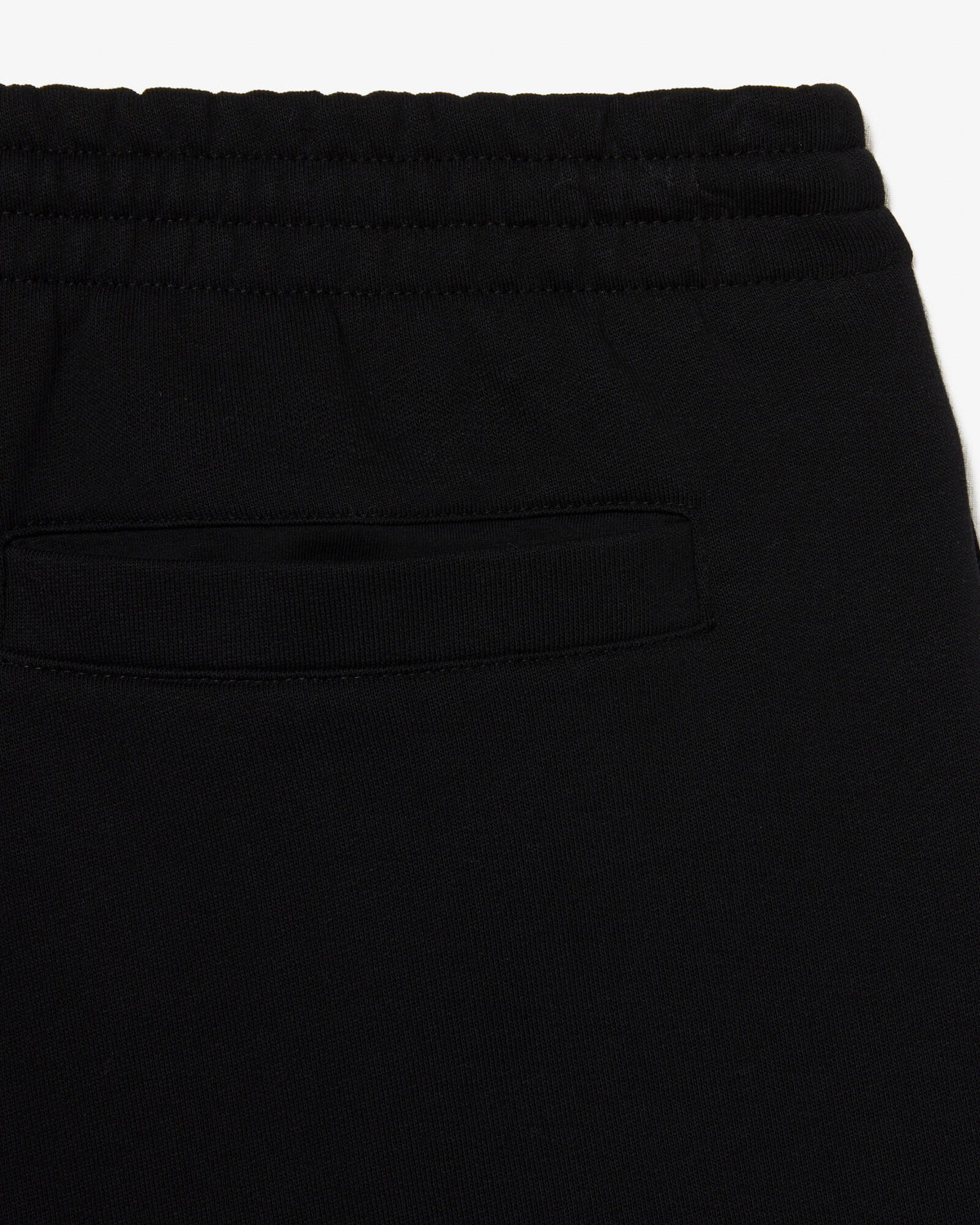 Lacoste Regular Fit Fleece Short In Black