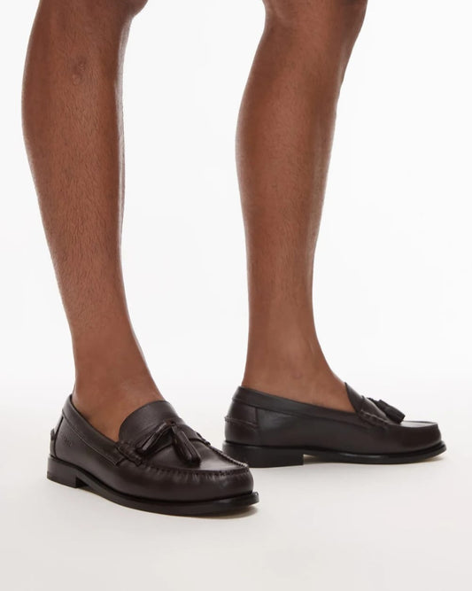 Tommy Hilfiger Brown Tassel Loafers