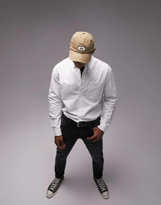 Topman Relaxed Fit Cotton Shirt