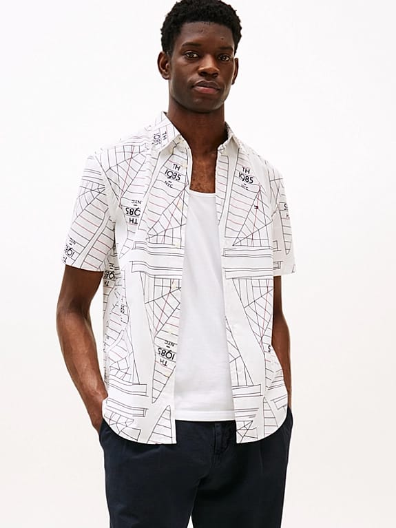 Tommy Hilfiger Regular Fit Nautical Shirt