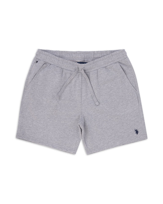 U S Polo Assn Regular Fit Shorts in Grey Marl