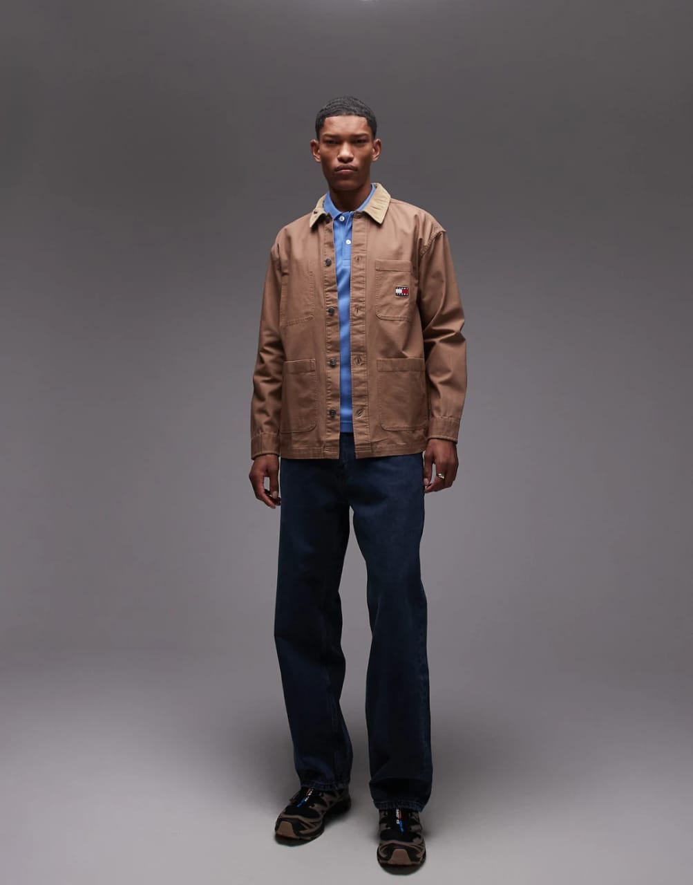 Tommy Hilfiger Brown Corduroy Overshirt