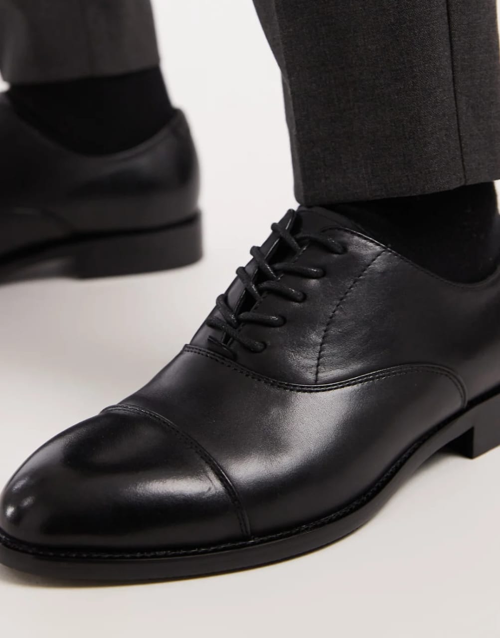 Asos Oxford Shoe In Black