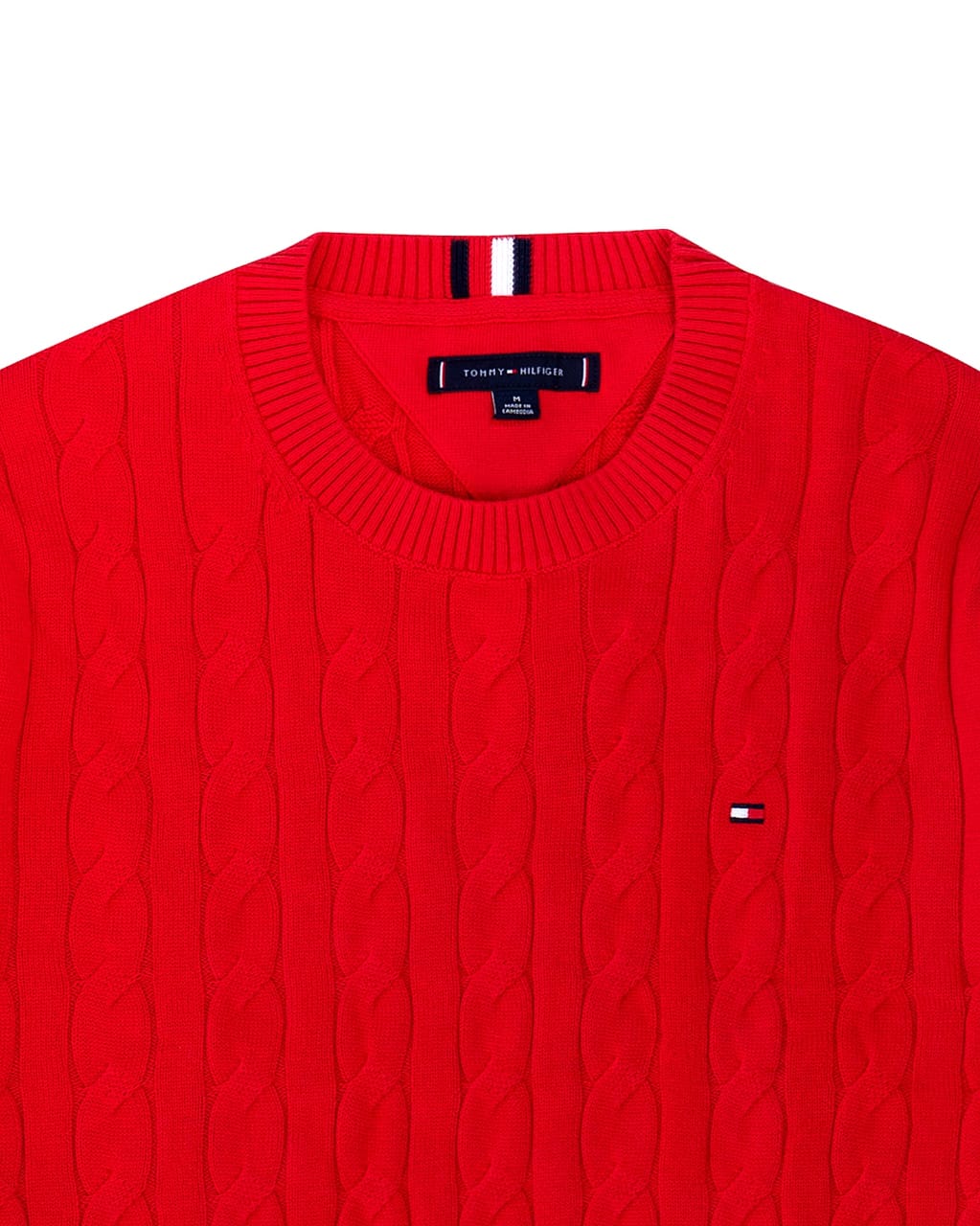 Tommy Hilfiger Cotton Knit Crewneck Sweater