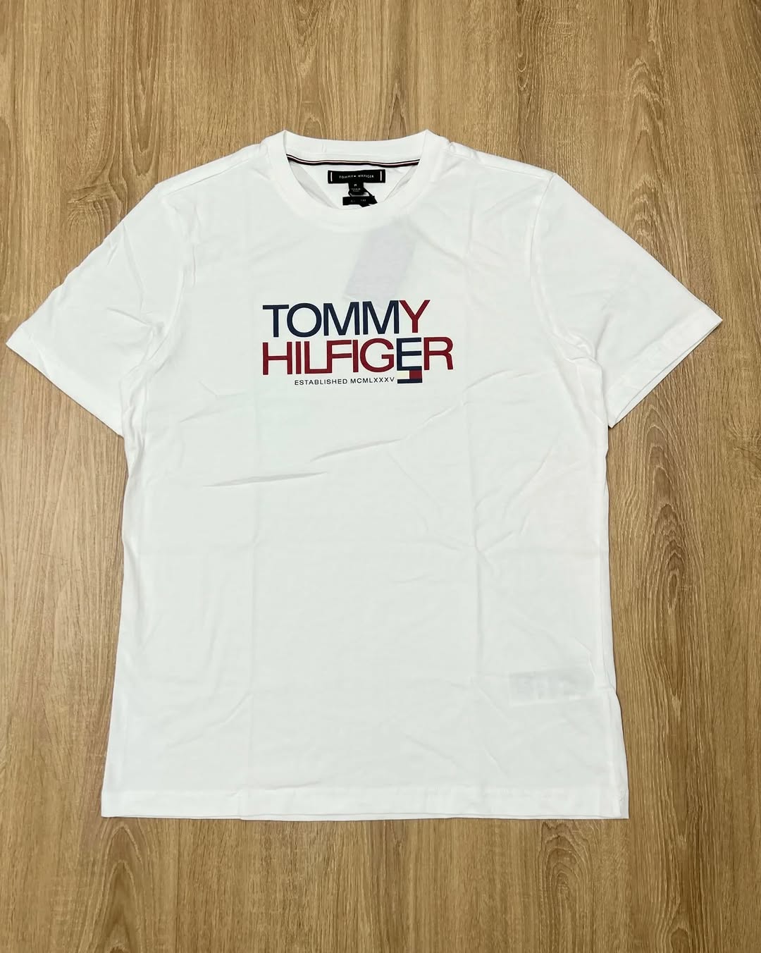 Regular Fit White Logo T-shirt