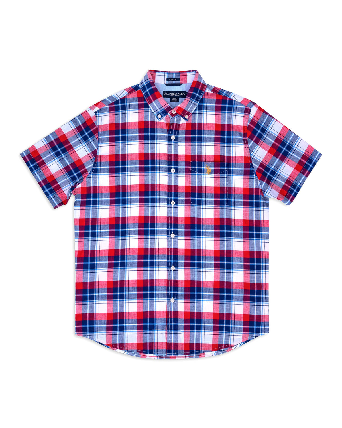 US Polo Assn Plaid Button-Down Shirt