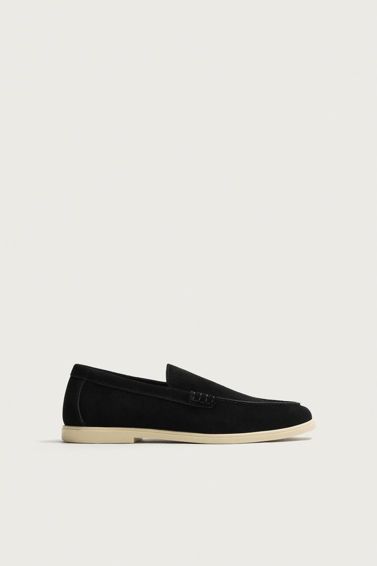 Zara Casusal Leather Loafer