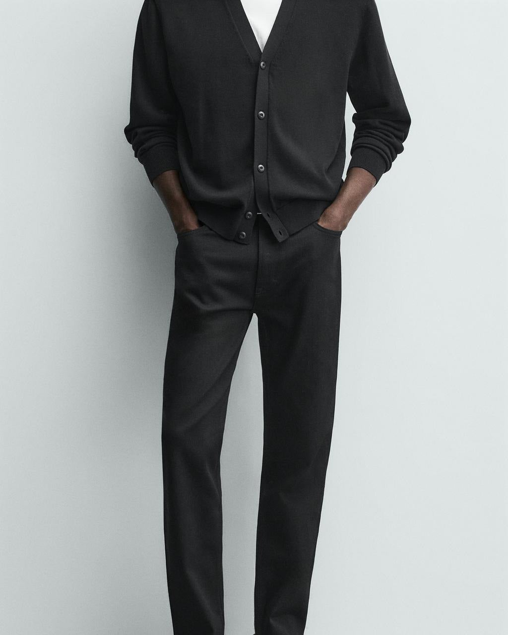 Zara Black Lightweight Cardigan