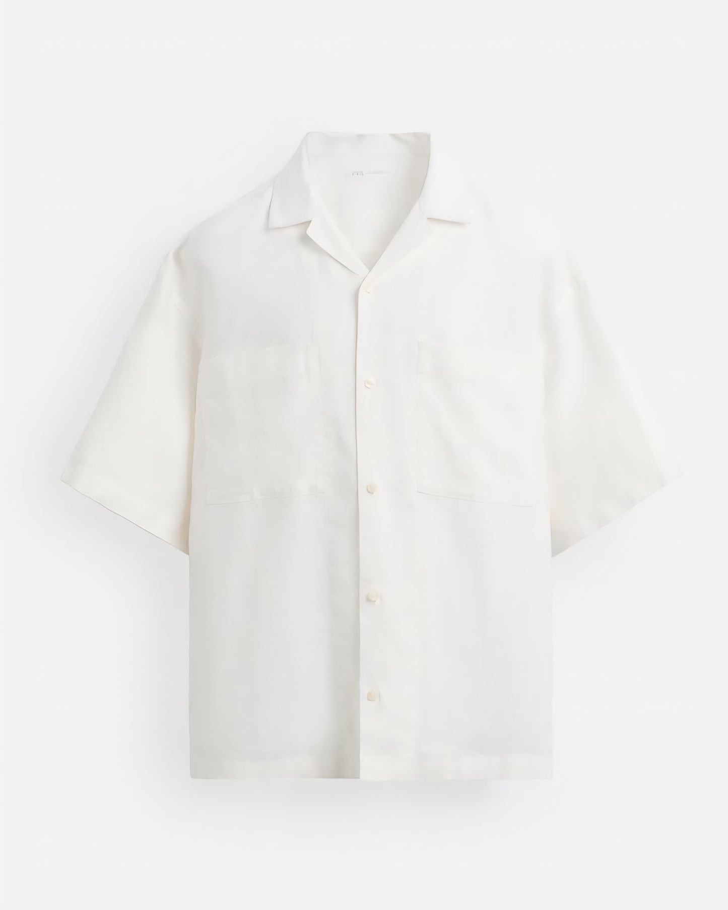 Zara White Linen Shirt