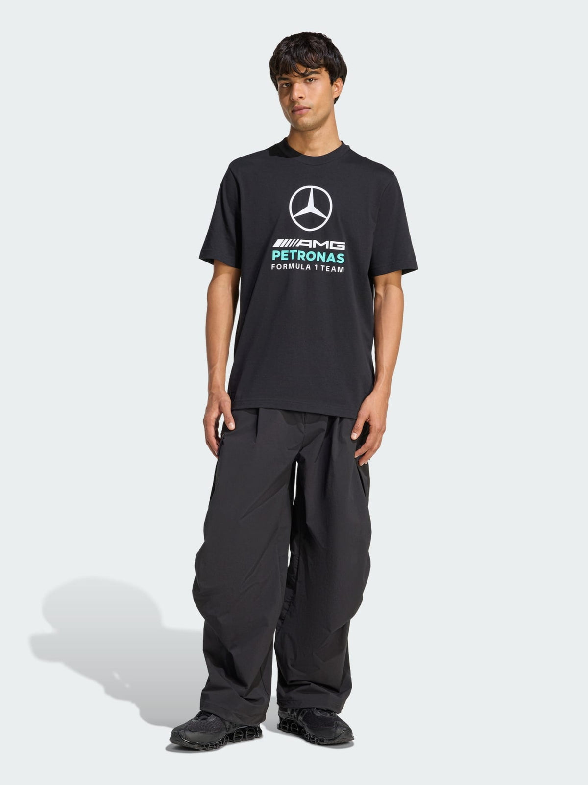 Adidas Mercedes-AMG Petronas F1 T-Shirt In Black