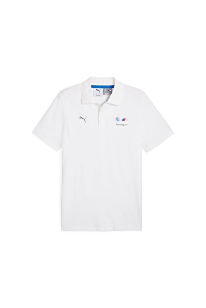 Puma X BMW Motorsport Regular Fit White Polo Shirt