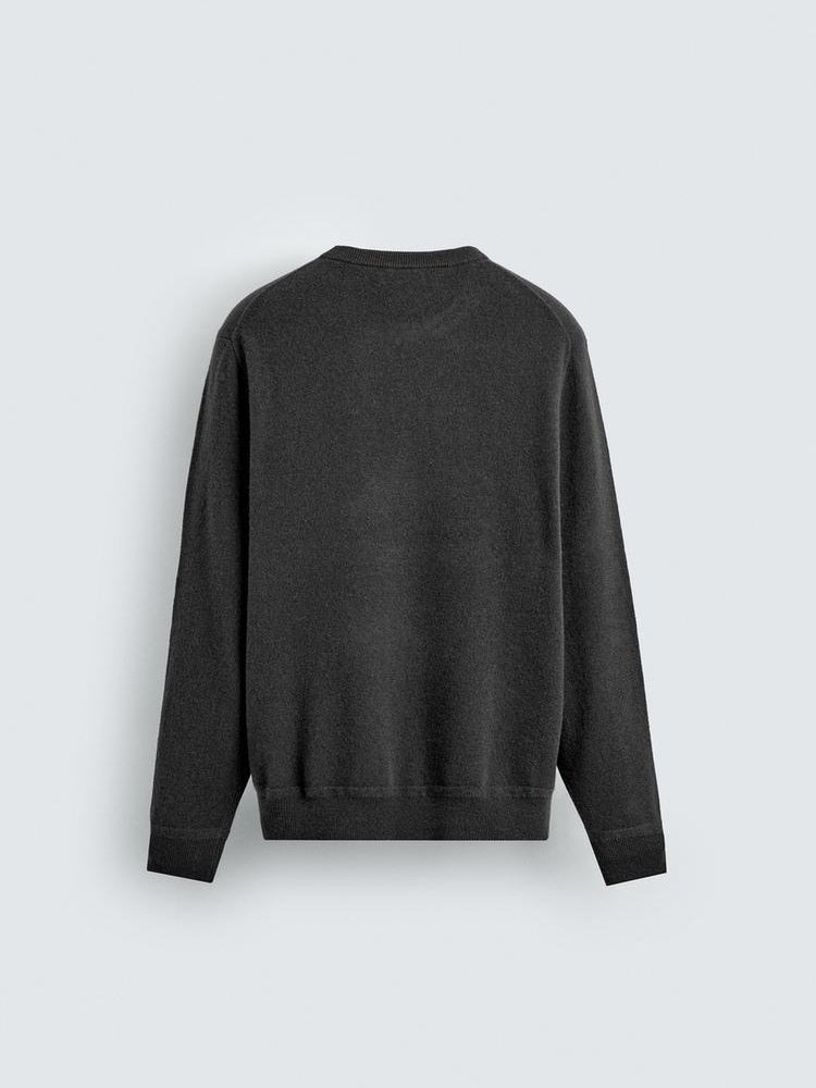 Zara Regular Fit Sweater In Grey