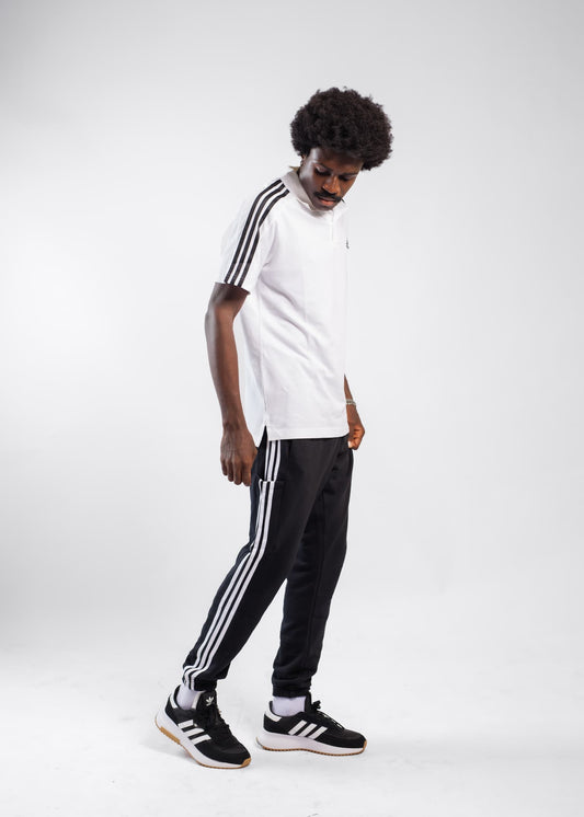 Adidas Regular Fit Cotton Essential 3-Stripes Jersey T-Shirt