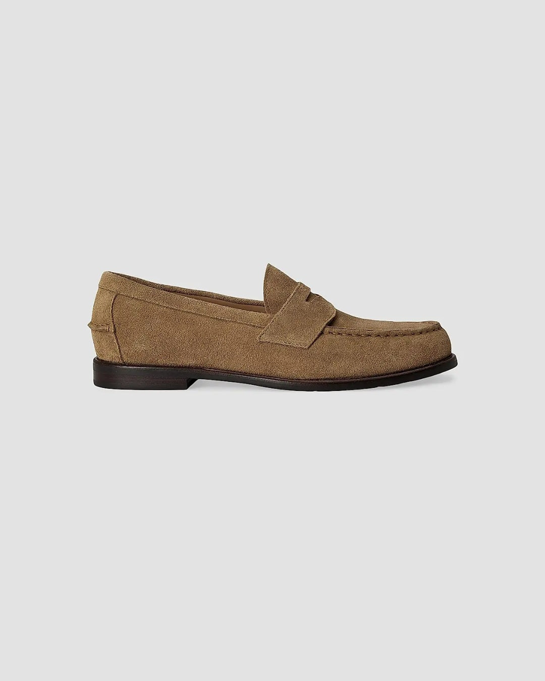 Ralph Lauren Alston Suede Penny Loafers