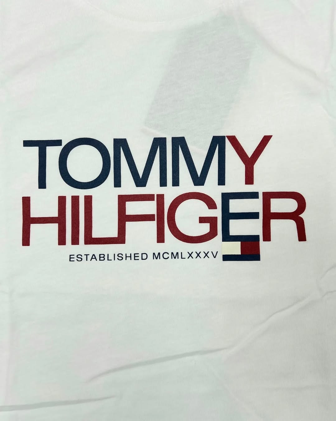 Regular Fit White Logo T-shirt