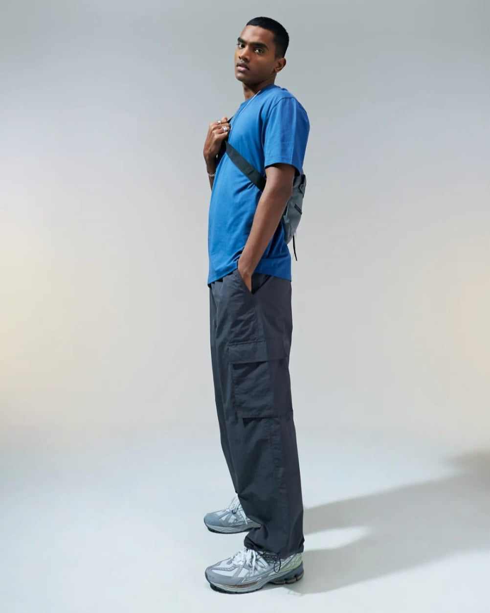 Asos Blue Essentials Relaxed T-shirt
