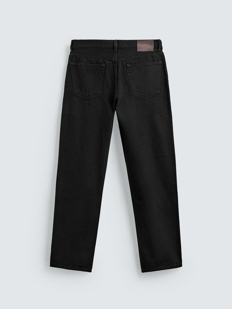 Denim Straight Ankle Fit Jeans