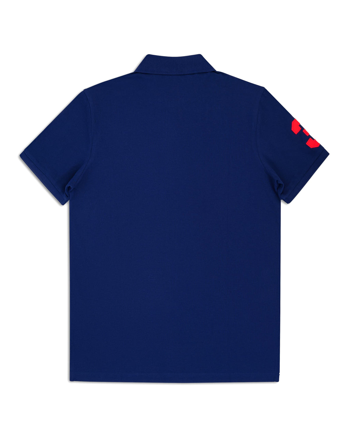 Regular Fit Pique Polo Shirt in Navy