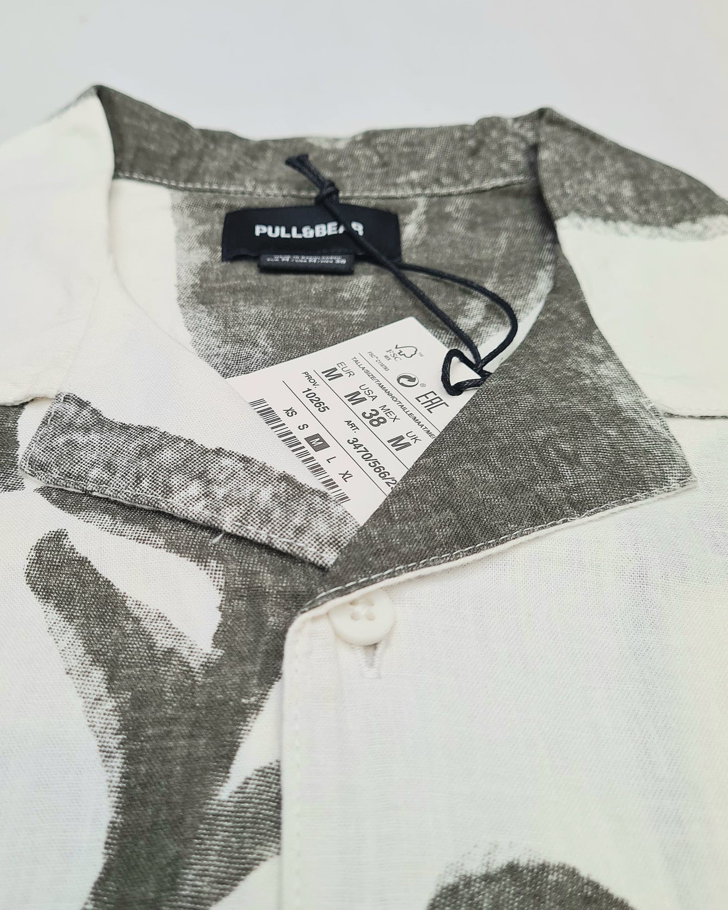 Pull & Bear Abstract Print Shirt