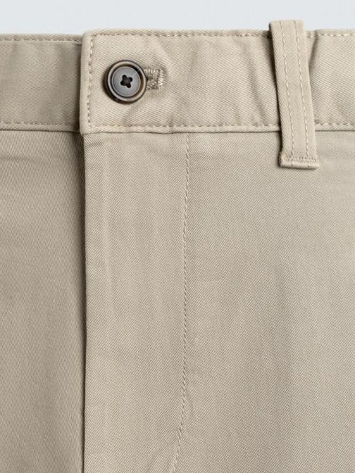 Zara Relaxed Fit Cotton-Linen Bermuda Short