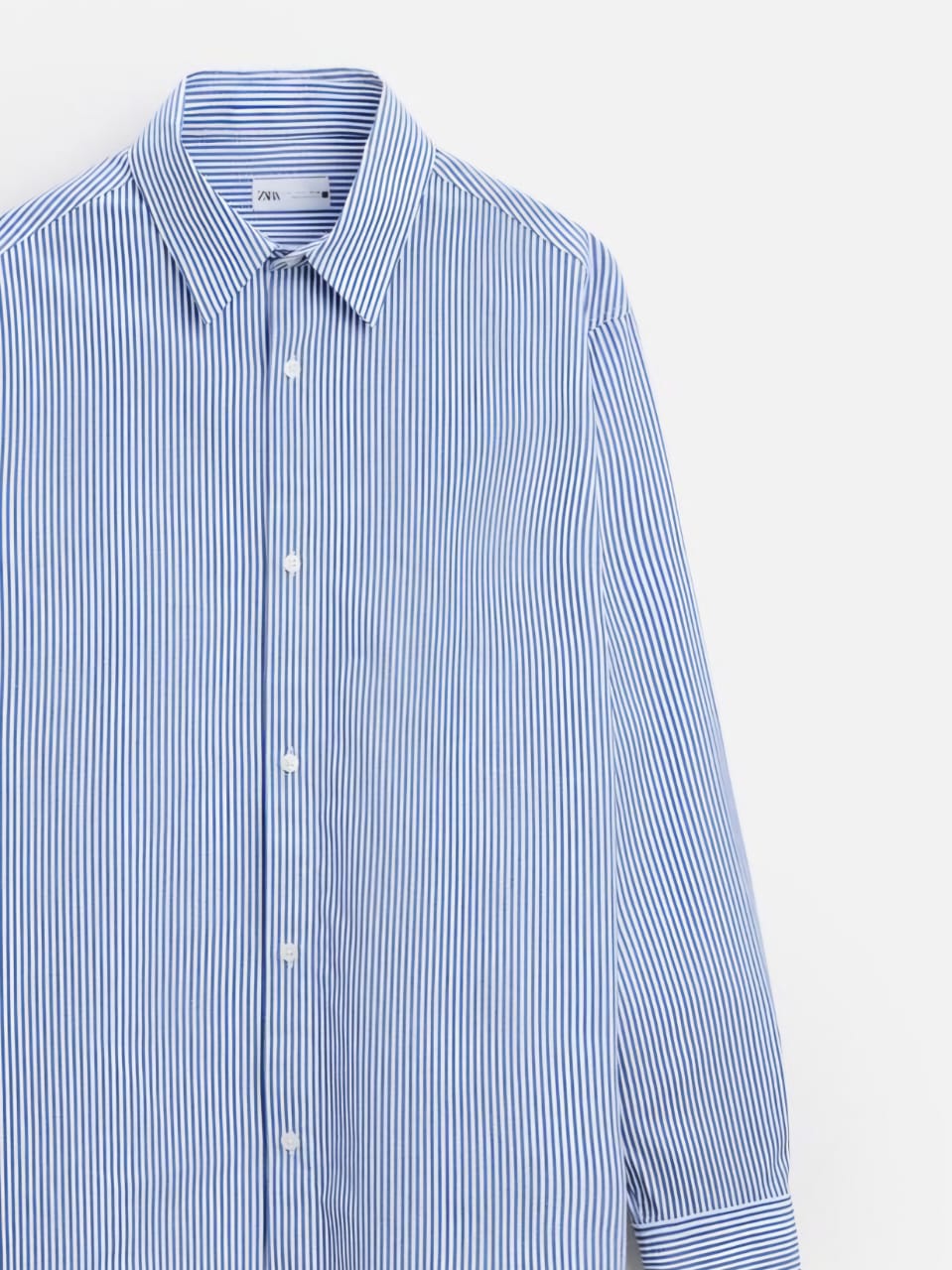 Striped Poplin Shirt