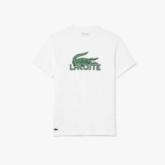 Lacoste Regular Fit Ultra Dry Crocodile Print Sport T-Shirt