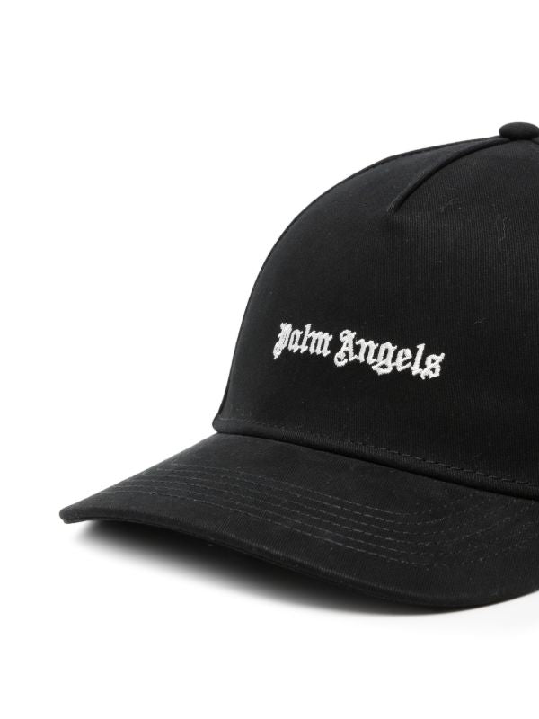 Palm Angels Baseball Cap in Black