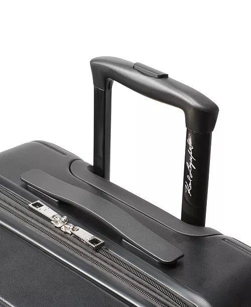Karl Lagerfeld Paris Black Upright Luggage