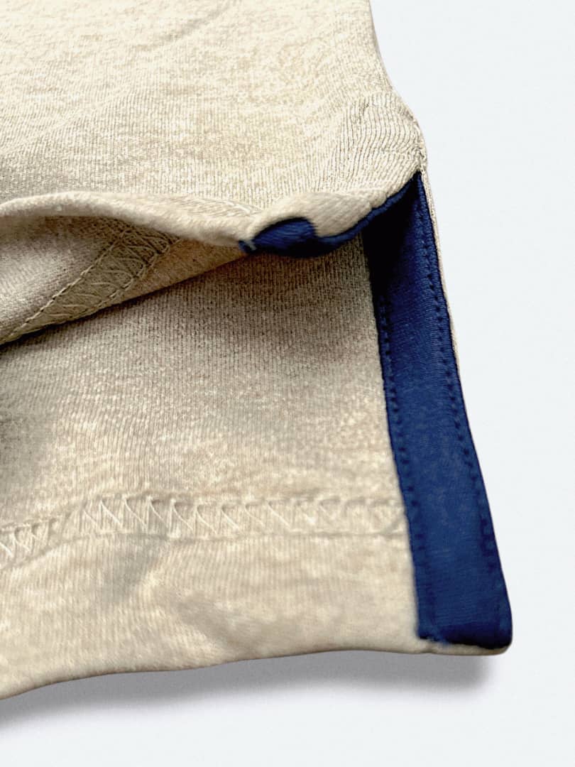 Regular Fit Cotton Polo Shirt in Beige
