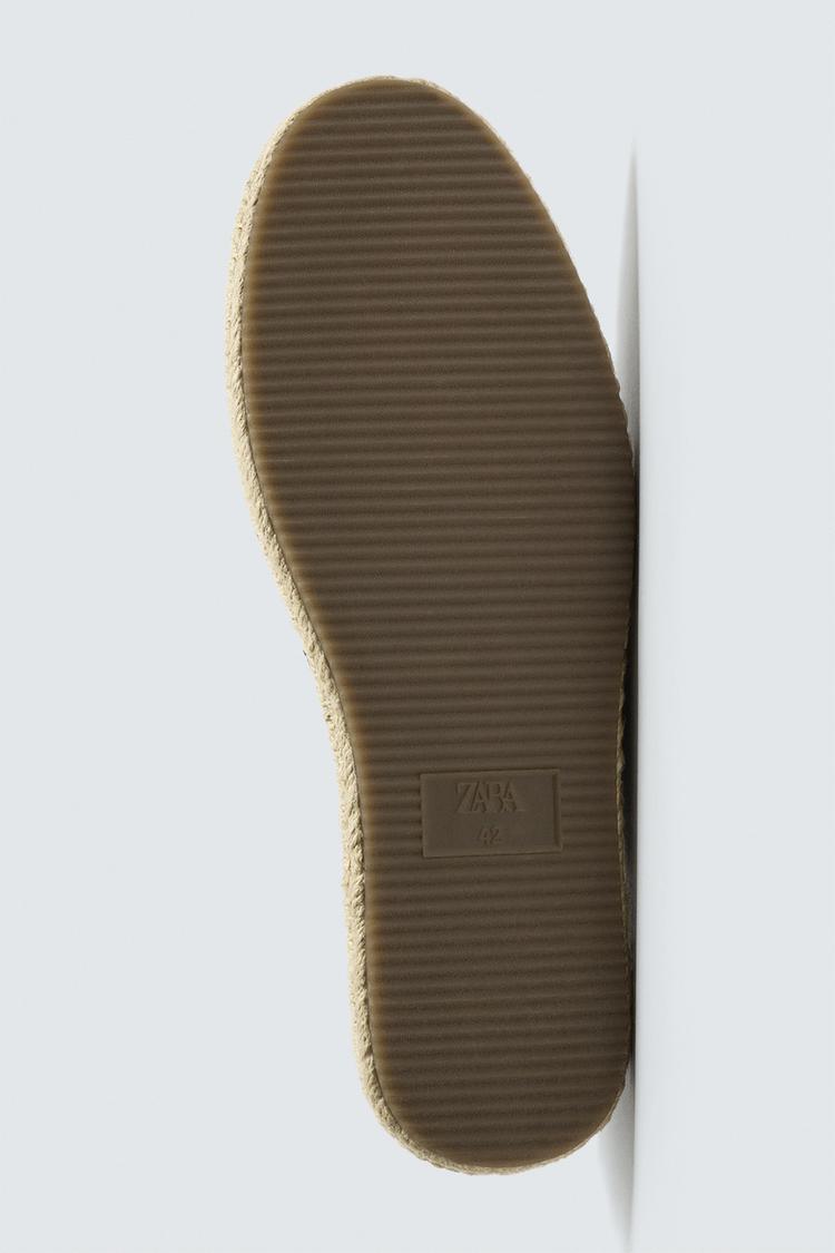 Zara Casual Leather Loafer.