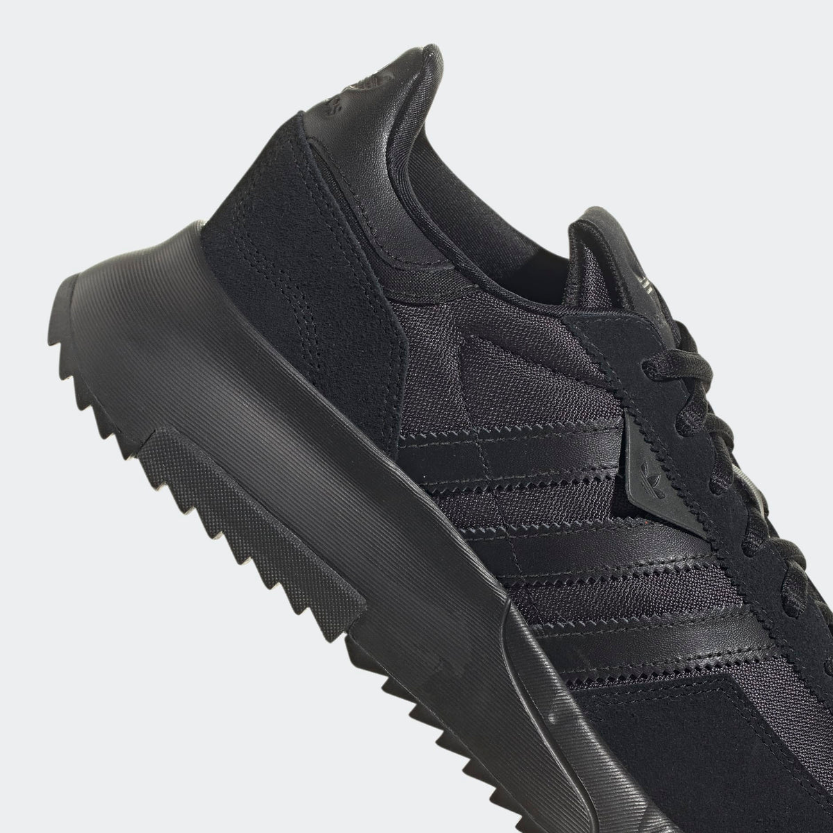 Adidas All Black Retropy F2 Trainers