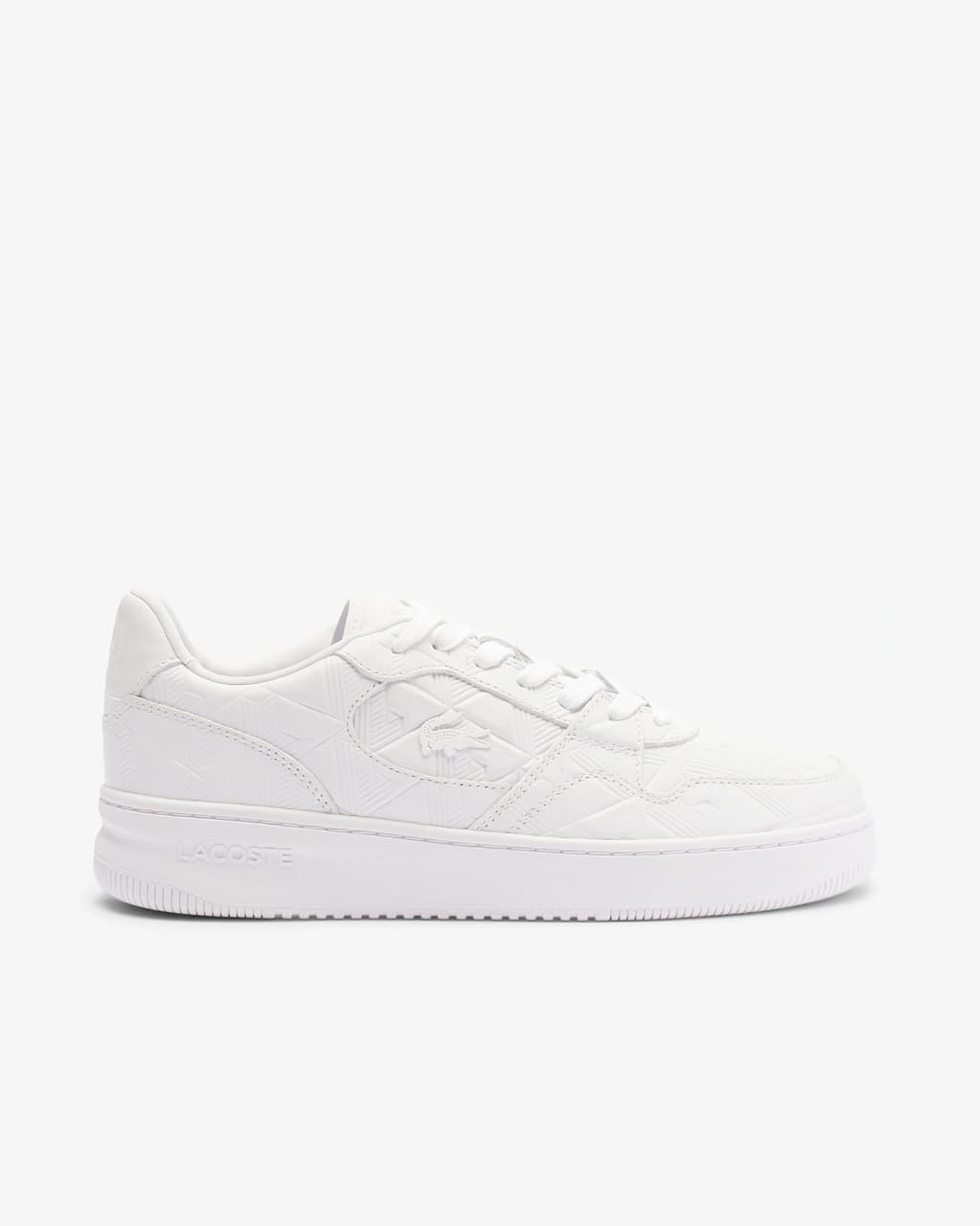 Lacoste L001 Set Monogram Sneakers in White