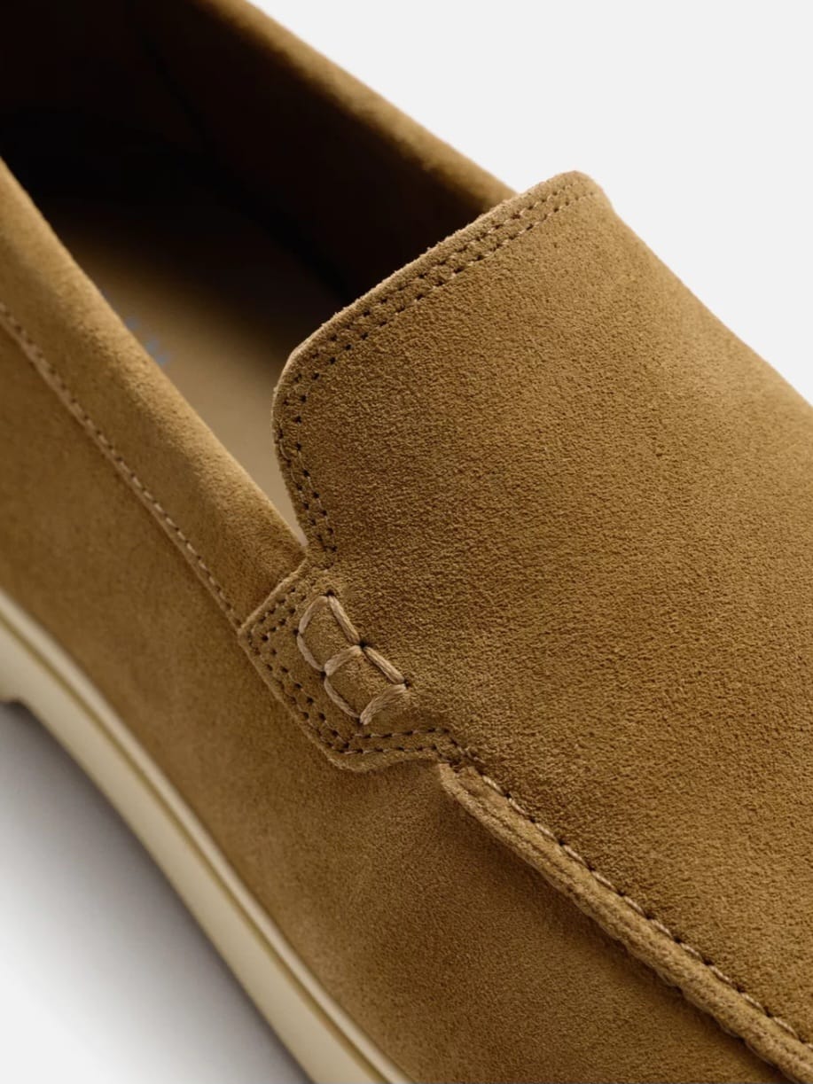 Zara Casual Leather Loafers
