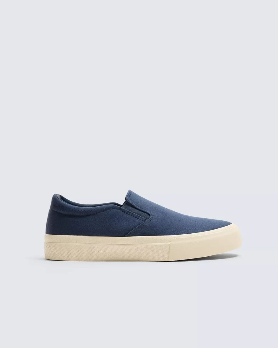 Zara Laceless Trainers