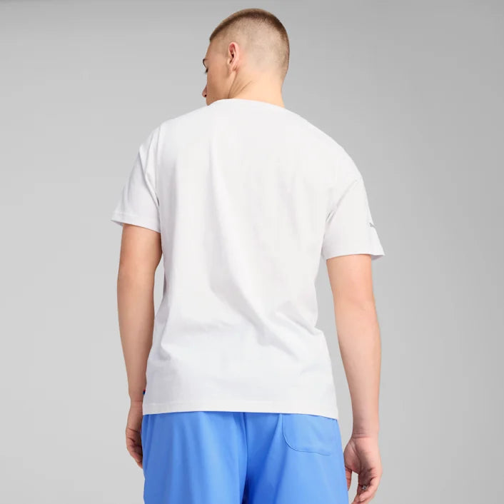Puma X BMW Motorsport Regular Fit White Logo T-shirt