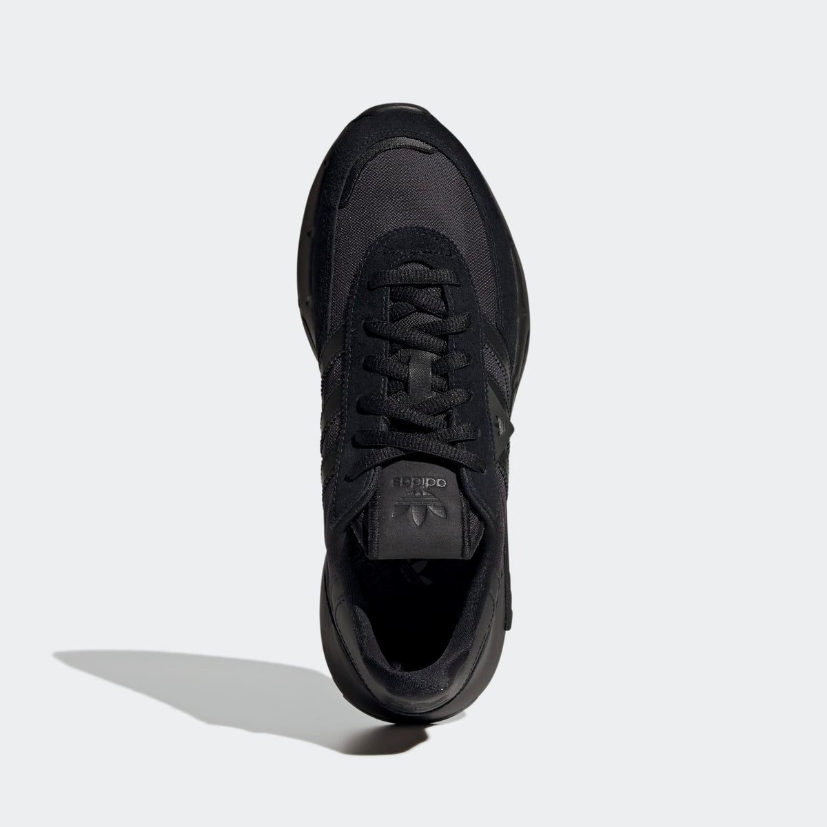 Adidas All Black Retropy F2 Trainers