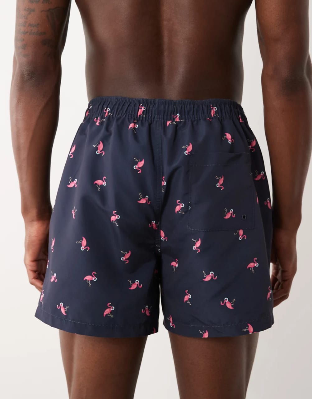 New Look Flamingo Print Swim Short