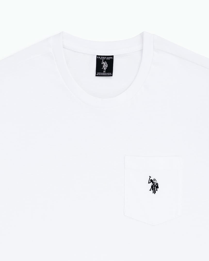 Us Polo Assn Relaxed Modern Fit T-Shirt In White